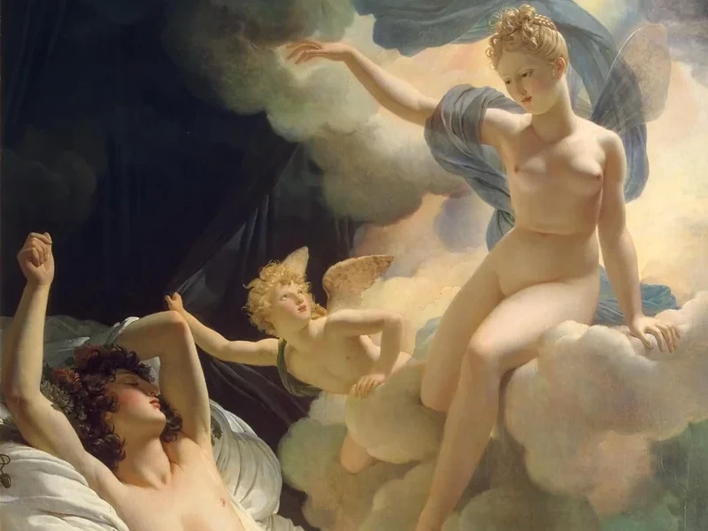 1774-Pierre-Narcisse Guérin - Morfeo e Iris - Museo del Louvre, Parigi